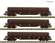 Fleischmann 6660142 - N - 3-tlg. Set Schwerlastwagen Stahlzug, ÖBB, Ep. IV